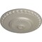 Ekena Millwork Lyon Ceiling Medallion (Fits Canopies up to 3 5/8"), Hand-Painted Pearl White, 23 1/2"OD x 3 1/4"P CM23LYPWS - alternate 4